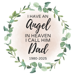 Memorial ornament — personalized remembrance keepsake honoring loved ones who will always be in your heart.