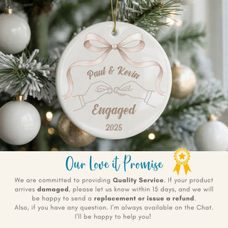 Engaged Ornament – Two Grooms